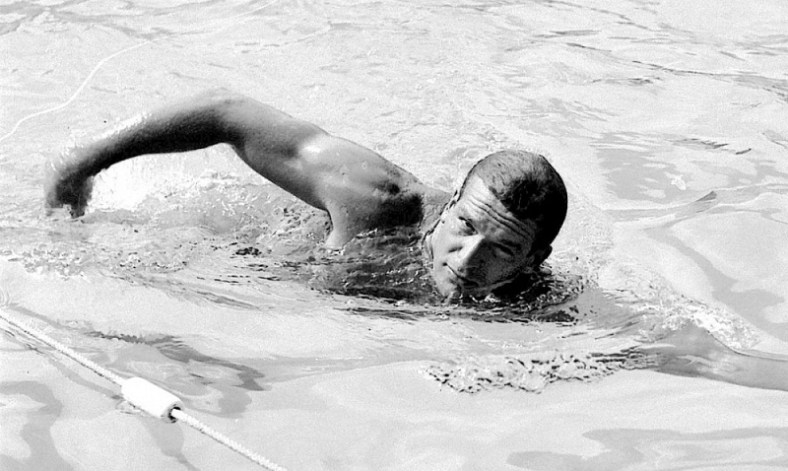 Carlo Pedersoli - Clorologia del nuoto italiano - anni cinquanta