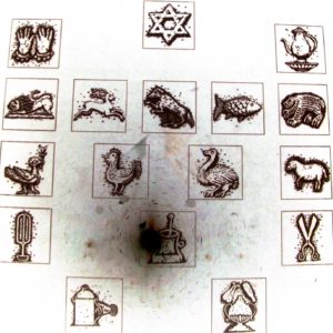 simboli ebraici sulle lapidi