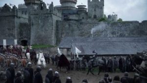 L'arrivo di Robert Baratheon a Winterfell