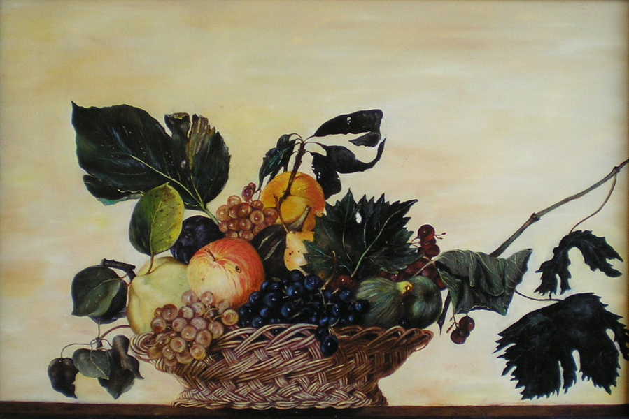 Canestra di frutta, di Caravaggio.
