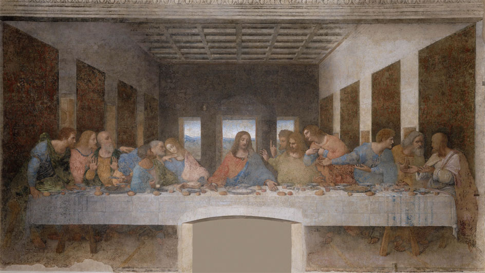 L'ultima cena, di Leonardo da Vinci.
