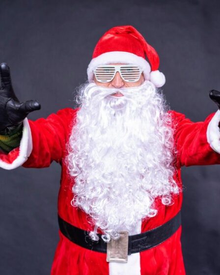 Babbo Natale, calcetto di Natale.