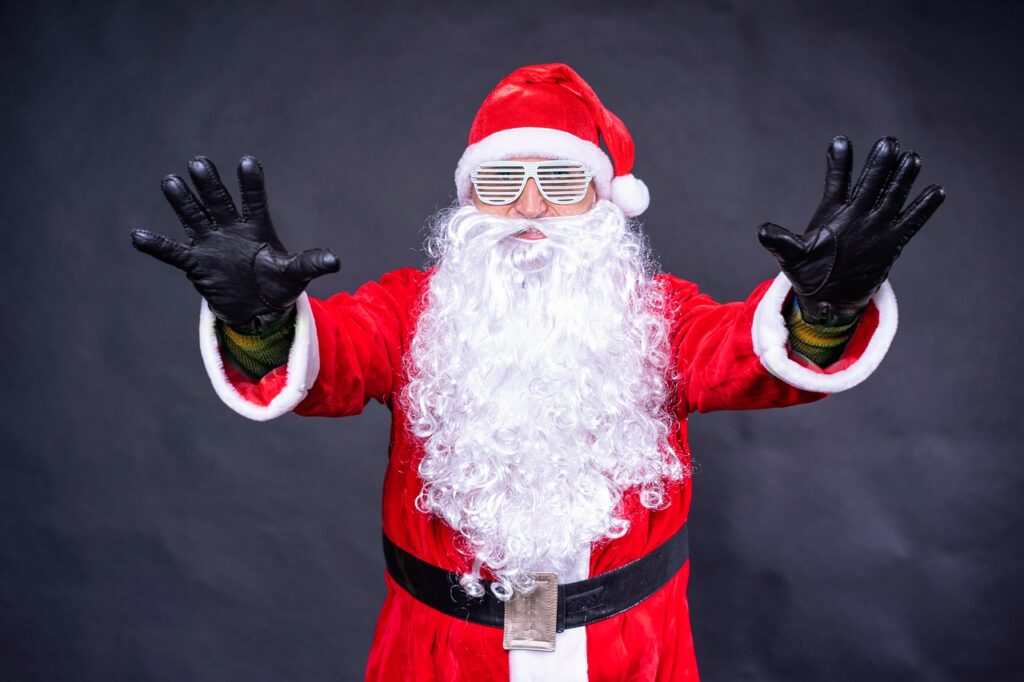 Babbo Natale, calcetto di Natale.