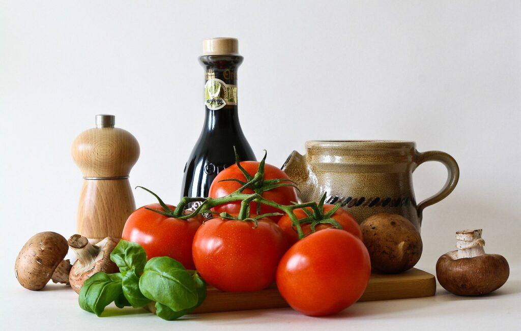 Pomodori in cucina