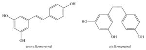 Resveratrolo - Isomeri trans e cis del resveratrolo di vino e uva - Oxidative Medicine and Cellular Longevity (2015)
