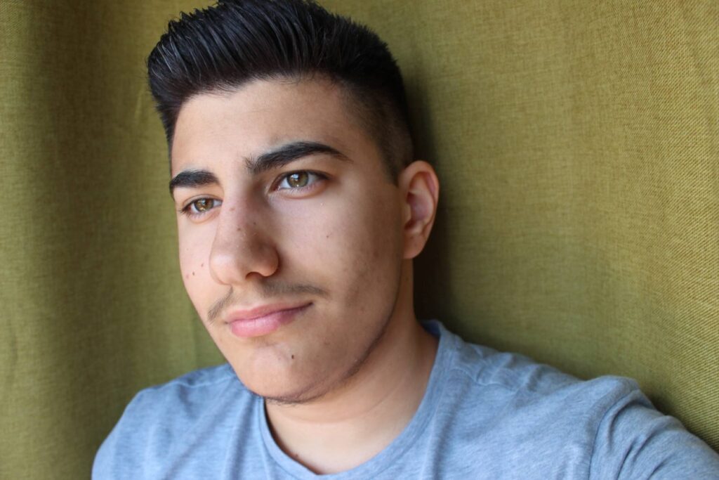 Gabriel, foto da eco Internazionale.
