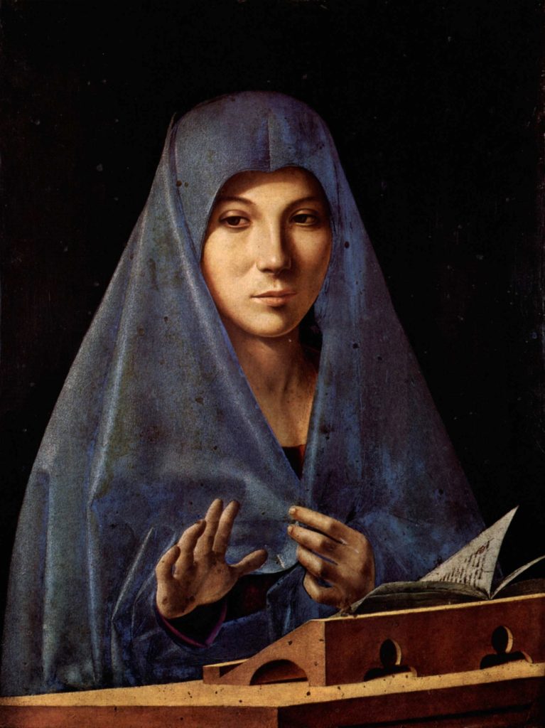 Madonna - "L'Annunziata" (Antonello da Messina).