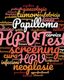 HPV test - wordcloud - copertina