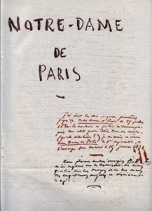 ALT="Notre Dame de Paris Victor Hugo"