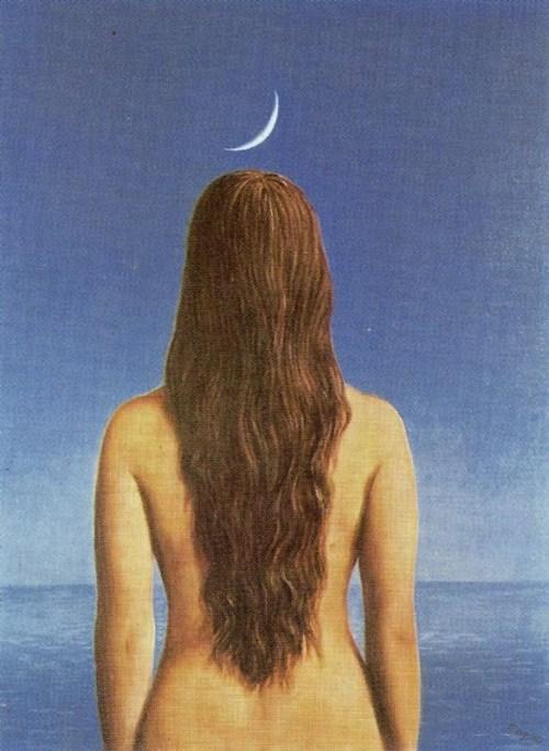 La robe de soirée, Magritte. 
