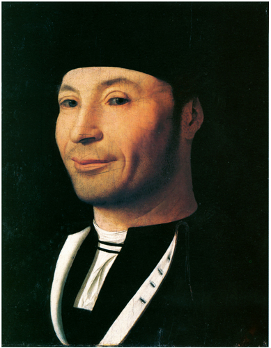 "Ritratto d'uomo", Antonello da Messina.