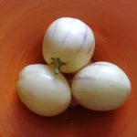 Melone Pepino o Melone Pera o Caciuma - Solanum muricatum in vassoio