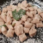 piatto di gnocchi