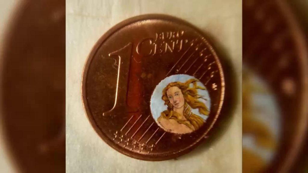 Stefano Busonero - Venere moneta 1 centesimo