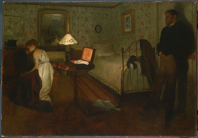 Edgar Degas - Lo stupro - violenza sulle donne
