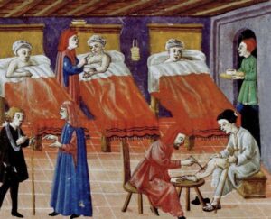 Medicina nell'Occidente medievale - Medicina monastica