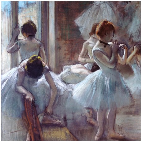 ALT="Edgar Degas ballerine"