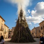 Norfieddu, simbolo del Carnevale Iglesiente. Immagine generata da Google Gemini.
