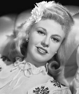 Bellezza e cosmesi negli anni '40: Ginger Rogers.