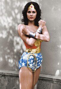 Lynda Carter in "Wonder Woman", icona anni '70.