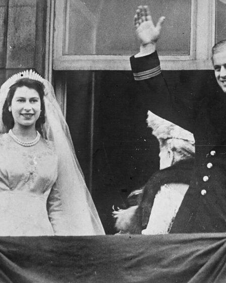 Matrimoni reali: Elisabetta II e Filippo di Edimburgo.