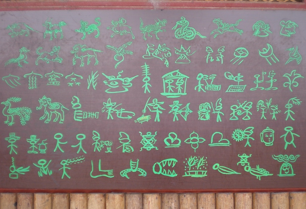 Scrittura Dongba in Cina