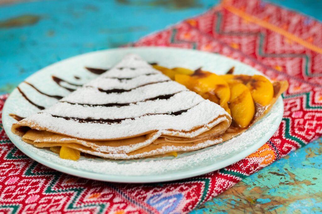 Ricette con le pesche. Foto di Ksh Crisfer da Pixabay.