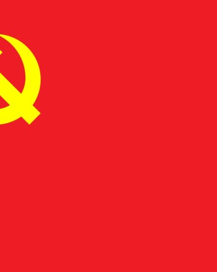 Bandiera del partito comunista cinese