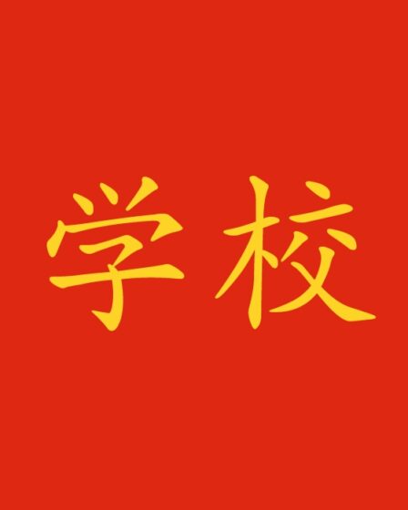 Parole del mondo della scuola in cinese