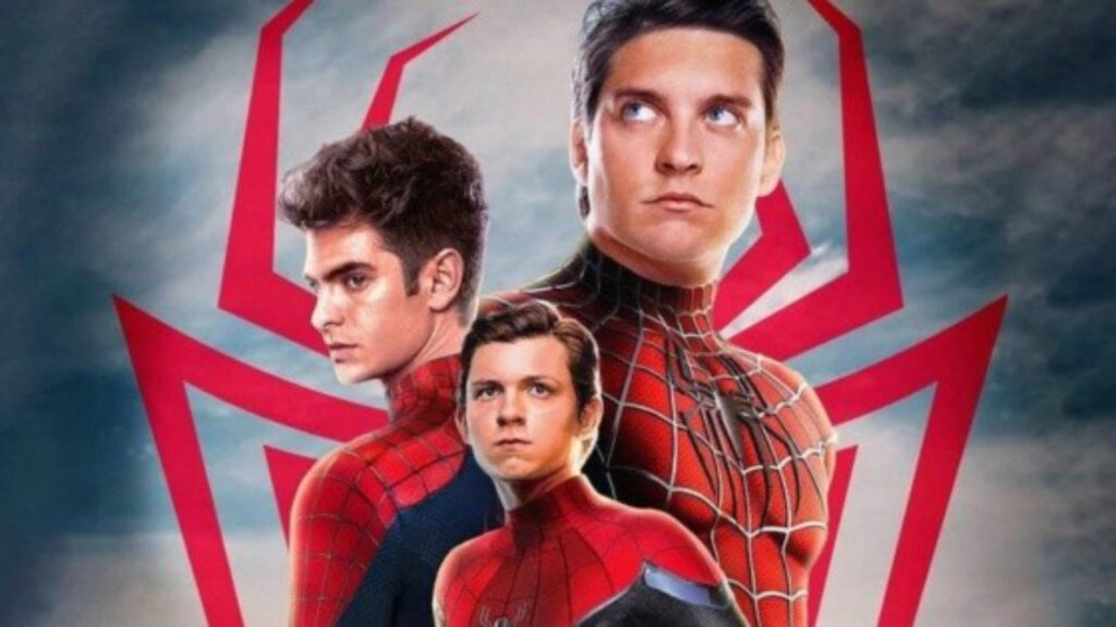 spider-man: no way home - Tom Holland, Andrew Garfield e Tobey McGuire