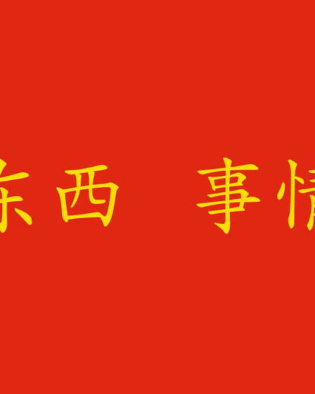 Come tradurre "cosa" in cinese
