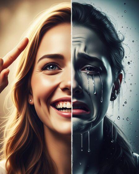 Disturbo bipolare. Immagine generata da Google Gemini.