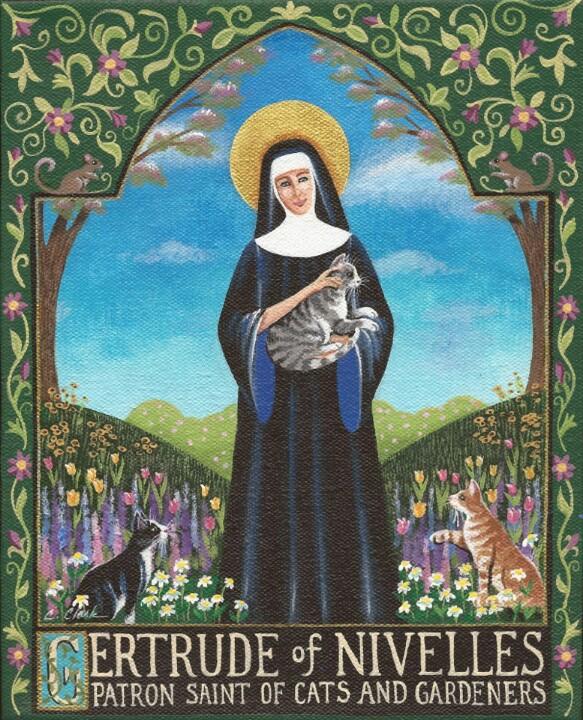 Santa Gertrude è la protettrice dei gatti, si festeggia il 17 marzo