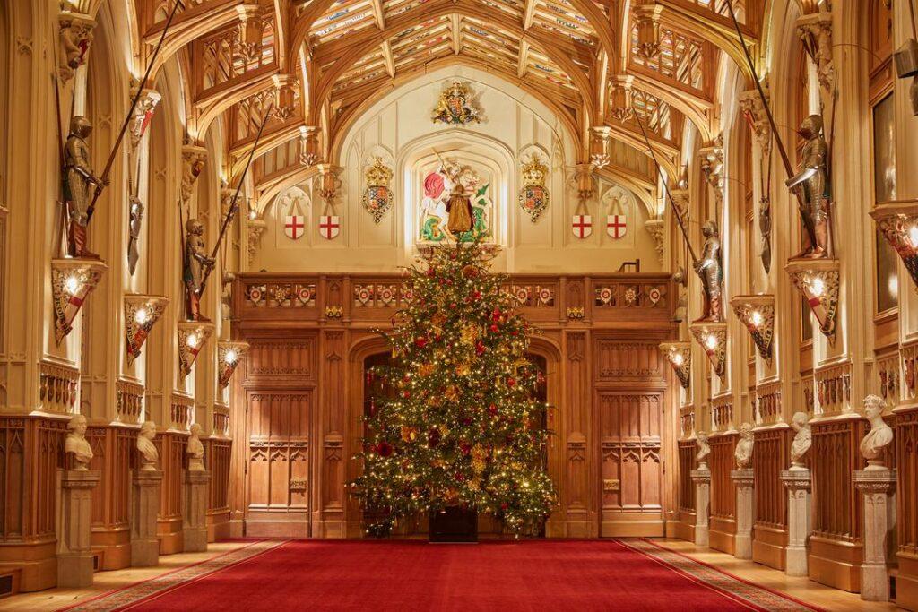 Albero di Natale al Castello di Windsor