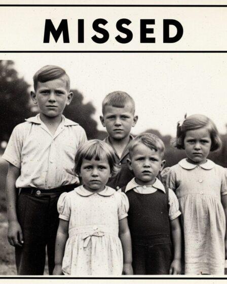 Famiglia Sodder. Immagine generata da Google Gemini.