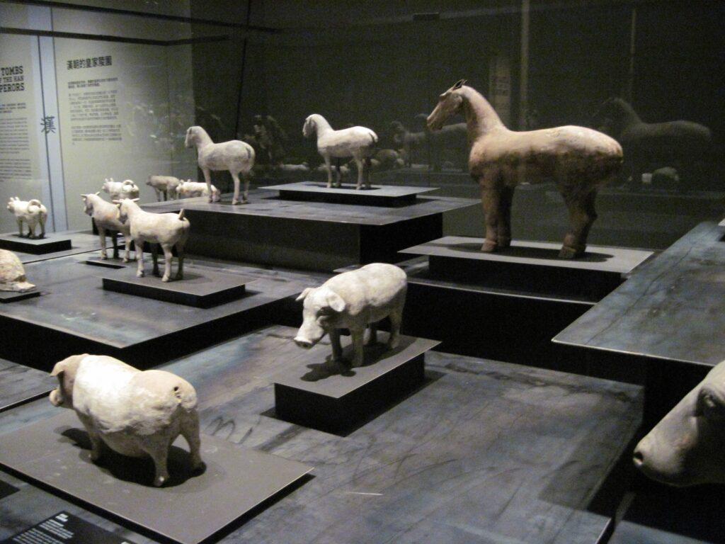 Animali nel mausoleo di Qin Shi Huangdi