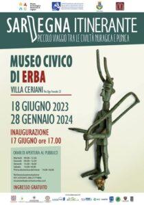 Lacandina di "Sardegna itinerante. Piccolo viaggio tra le civiltà nuragica e punica", una mostra ospitata dal Museo civico di Erba. Inaugurazione prevista il 17 giugno 2023.