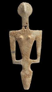 Statuina femminile neolitica: cultura di Ozieri
