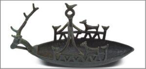 Bronzetto che rappresenta una nave della civiltà nuragica