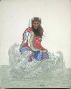 Re Drago dei Quattro mari nella mitologia cinese