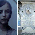 La tragica scomparsa di Vanda Serra, Aidomaggiore. Foto e e lapide al cimitero.