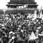 Movimento del 4 maggio 1919: studenti in piazza Tiananmen