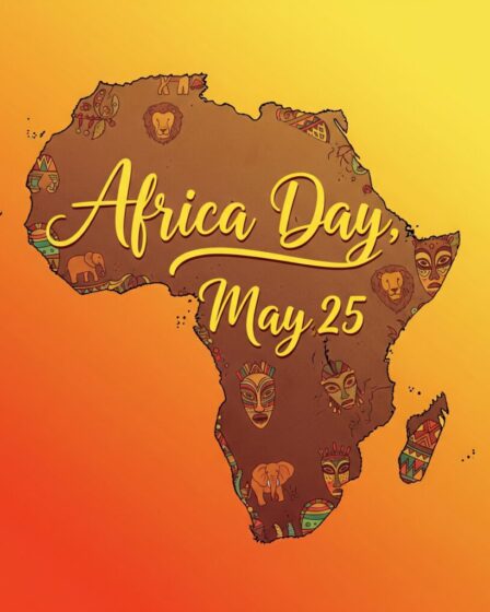 Africa Day, Giornata Mondiale dell'Africa, 25 maggio.