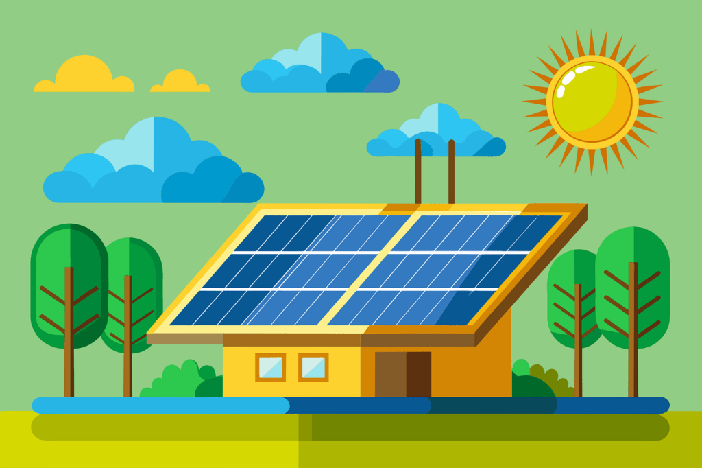 Pannelli fotovoltaici.