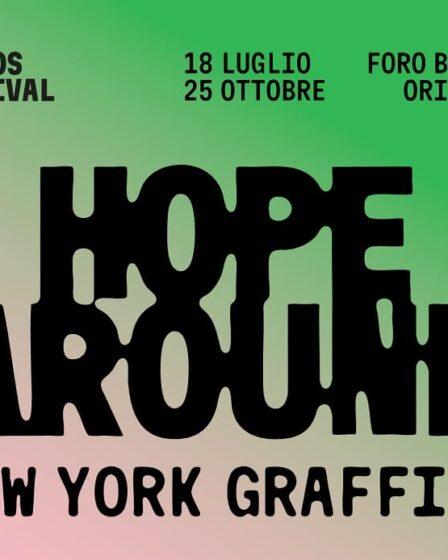 "HOPE AROUND. New York Graffiti": locandina della mostra di arte urbana dal 18 luglio al 25 ottobre 2025 a Oristano.