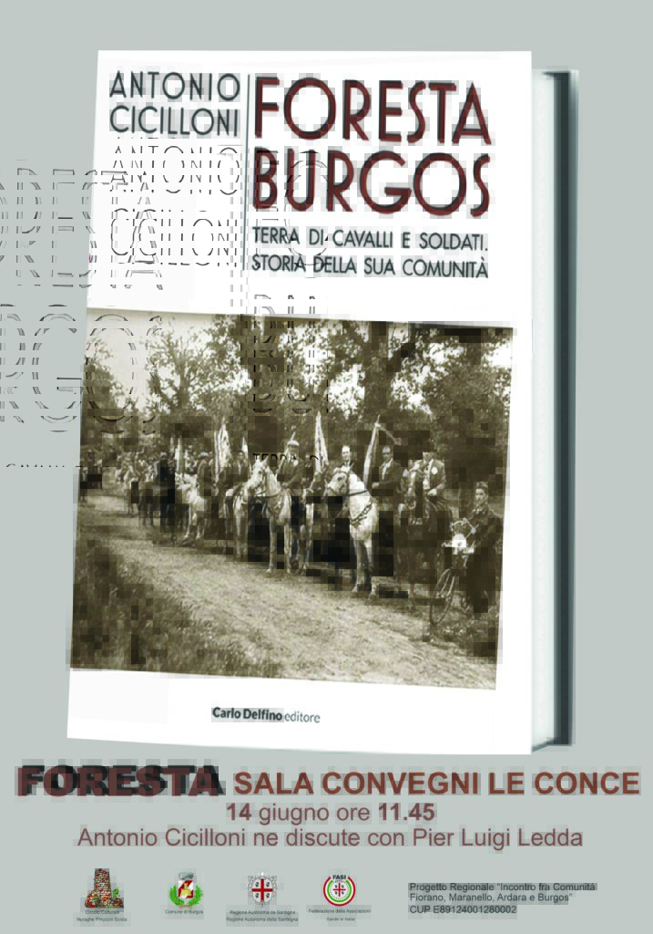Foresta Burgos: Antonio Cicilloni presenta il suo libro sabato 14 giugno.