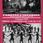 Foresta l'infanzia - Vernissage sabato 14 giugno 2025.