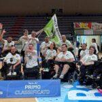 I Madracs Udine vincono il campionato di Serie A2 di hockey in carrozzina eletrica.