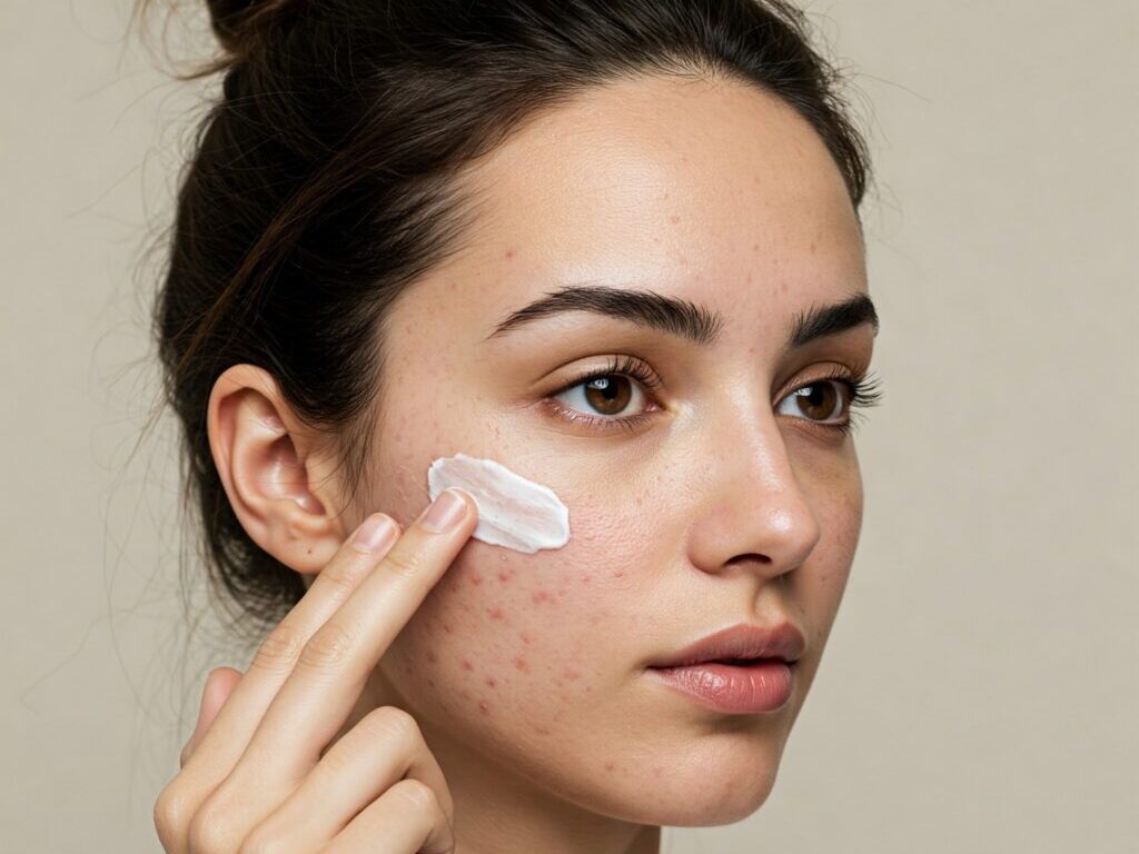 Skincare routine per acne: prodotti e consigli utili.