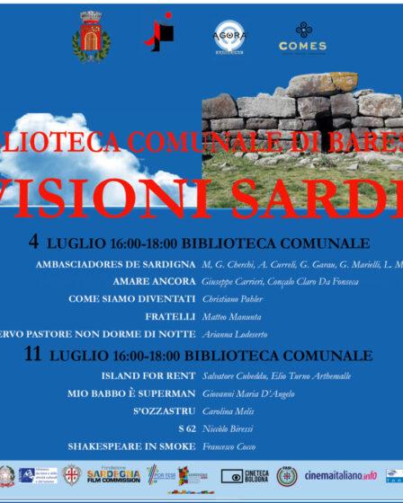 Visioni Sarde 2025 a Baressa.